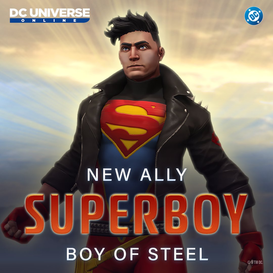 DCUO's tweet image. 𝙽𝚎𝚠 𝙰𝚕𝚕𝚢 𝙰𝚕𝚎𝚛𝚝
Superboy has landed in DCUO and has brought an update to the Ally System with him! Earn the Teen of Steel himself by playing Patrol 3: Brainiac Returns in Campaign 2025.

Full Details 👇
dcuniverseonline.com/news/superboy-…

 #DCUO #Steam #Playstation #Xbox #Switch
