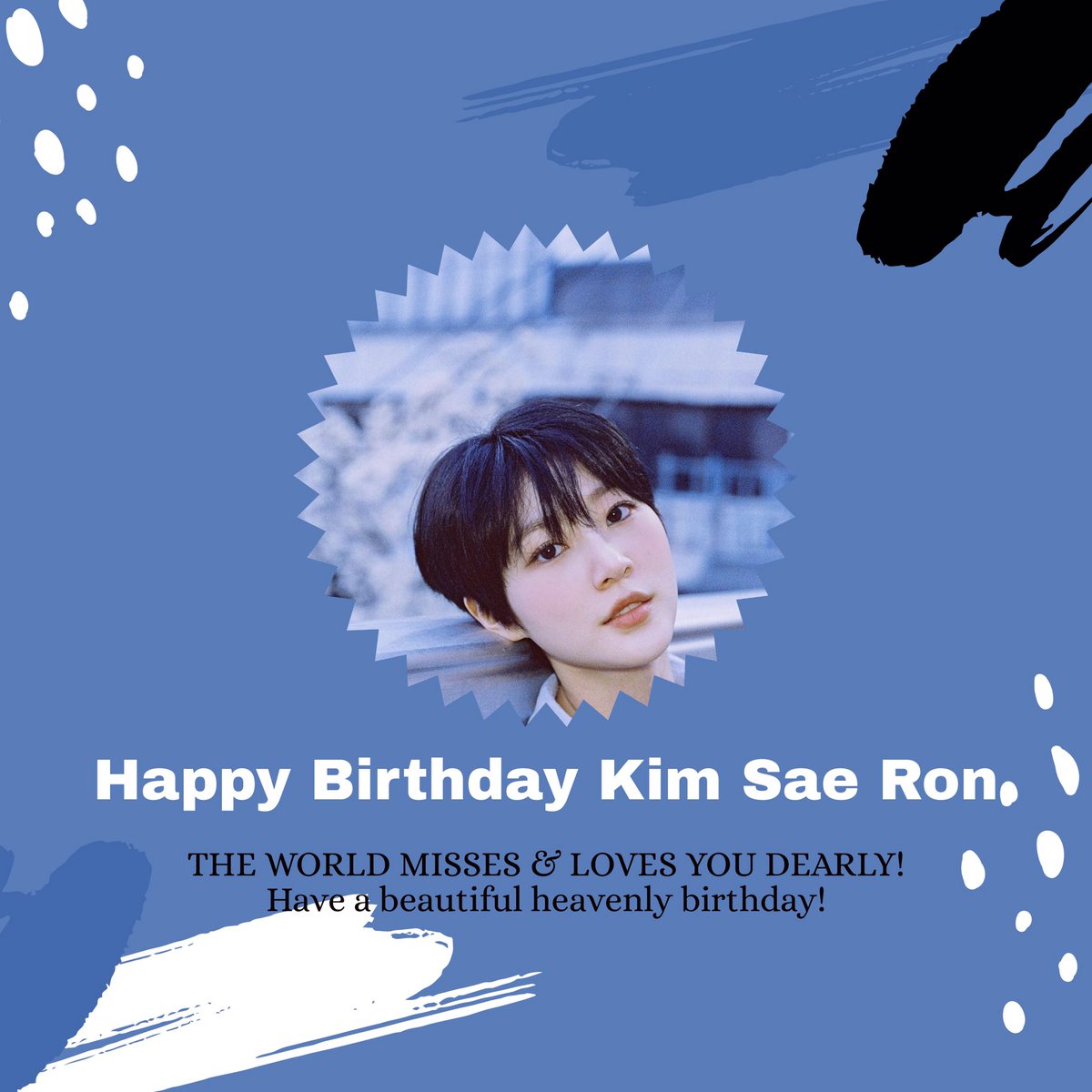 Happy birthday, Kim Sae Ron ❤️❤️❤️