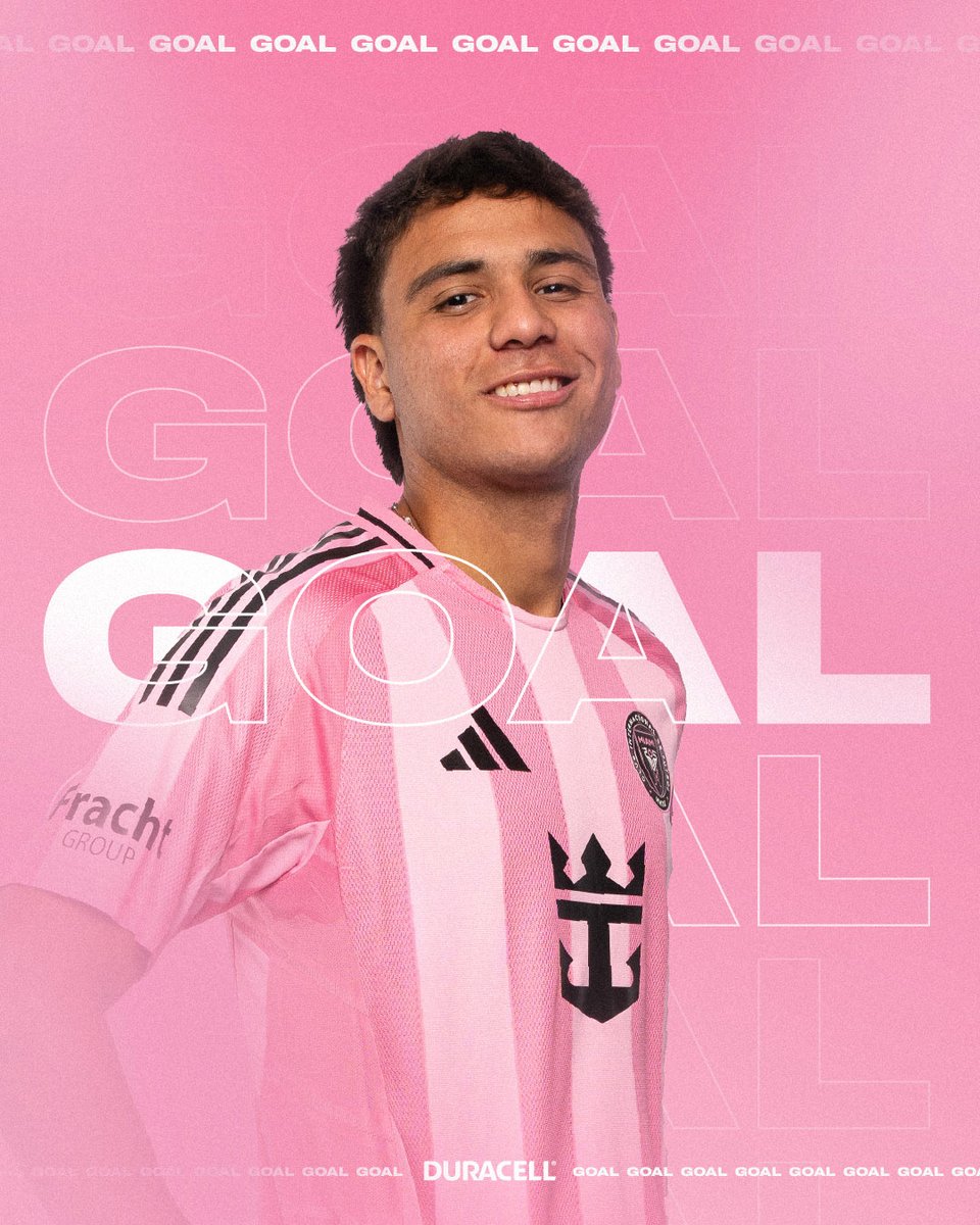 InterMiamiCF's tweet photo. 57’ I GOOOLLLLL DE TELASQUITO!! 🇻🇪💗🖤

#MIAvATS [1-0] @LeaguesCup https://t.co/LgwEUBks3s