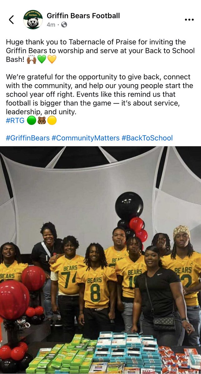 #CommunityMatters #RTG🐻