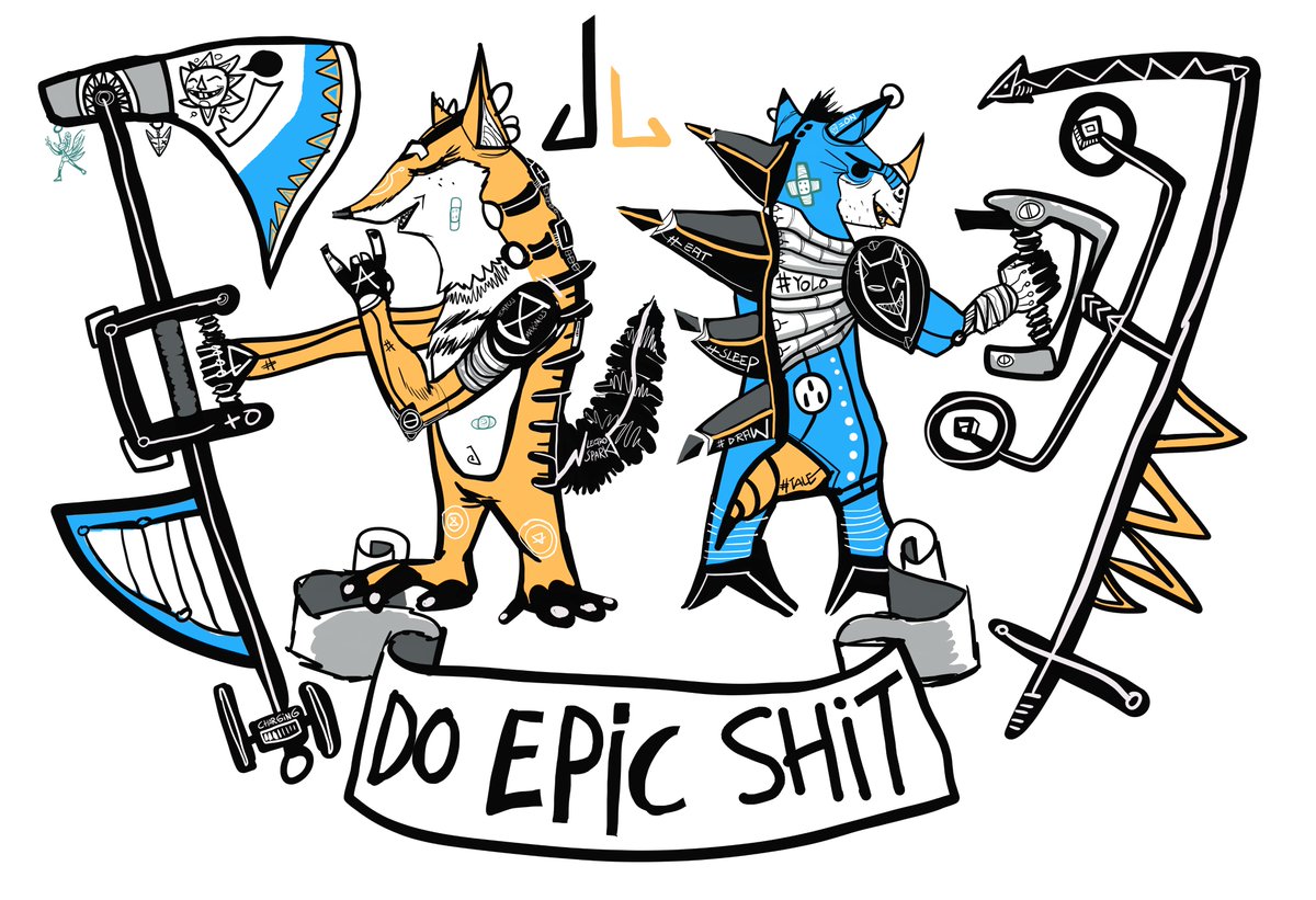 "Do Epic Sh*t"

A motto I once swore by (and sold as limited art prints)

As I'm getting older, I'm moving away from hyped superlative words as they ring hollow. 

What does epic mean anyways?

For me, it's now about serving the world with my art