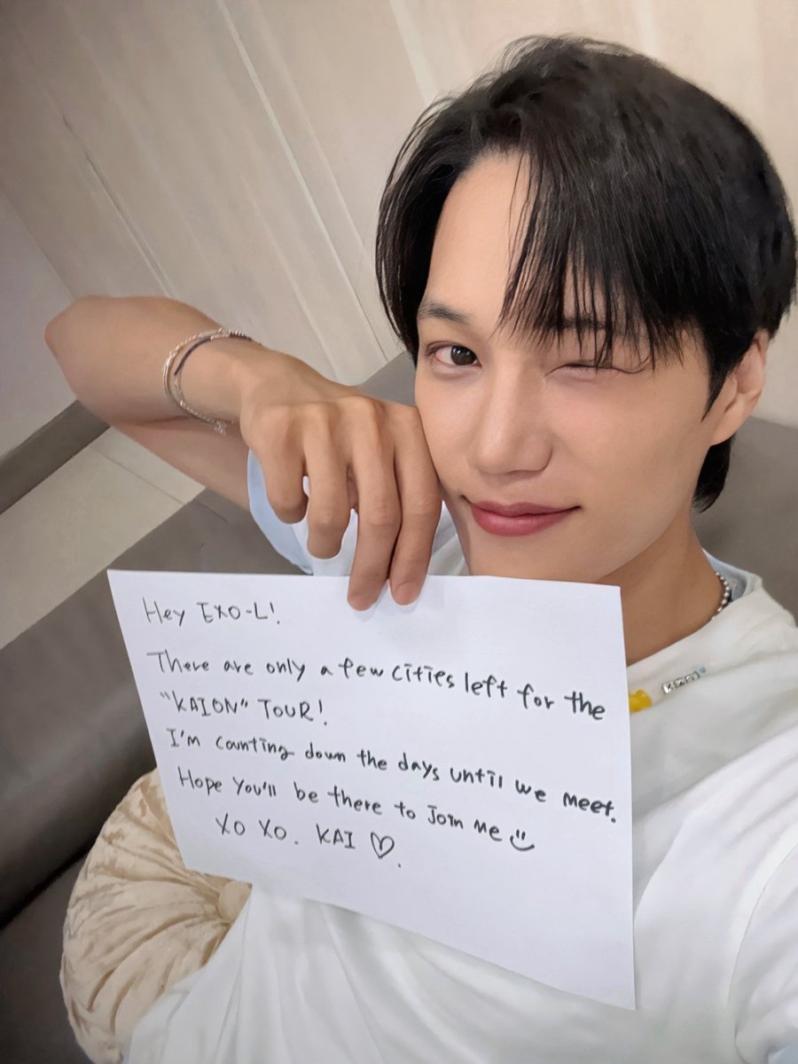 Counting down the days until we meet 🐻

For more information, check out kaiontour.com

#KAI #카이
#EXO #엑소 #weareoneEXO
#KAION #KAI_KAION
#KAI_SOLO_CONCERT_TOUR
#2025_KAI_SOLO_CONCERT_TOUR_KAION
#KAION_IN_USA