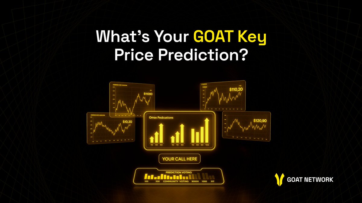 GOAT Network 🟡 (@goatrollup) on Twitter photo You saw the signal. You made the move. Now it’s your turn to share.
Whether you bought your GOAT BuildKey on <a href="/aspecta_ai/">Aspecta - BuildKey 🔑</a> or @OKX DEX, you caught a moment others might have missed.
🔗 trade.aspecta.ai/projects/GOATN…
🔗 web3.okx.com/zh-hans/token/…
So let’s talk numbers. What was your entry You saw the signal. You made the move. Now it’s your turn to share.
Whether you bought your GOAT BuildKey on <a href="/aspecta_ai/">Aspecta - BuildKey 🔑</a> or @OKX DEX, you caught a moment others might have missed.
🔗 trade.aspecta.ai/projects/GOATN…
🔗 web3.okx.com/zh-hans/token/…
So let’s talk numbers. What was your entry