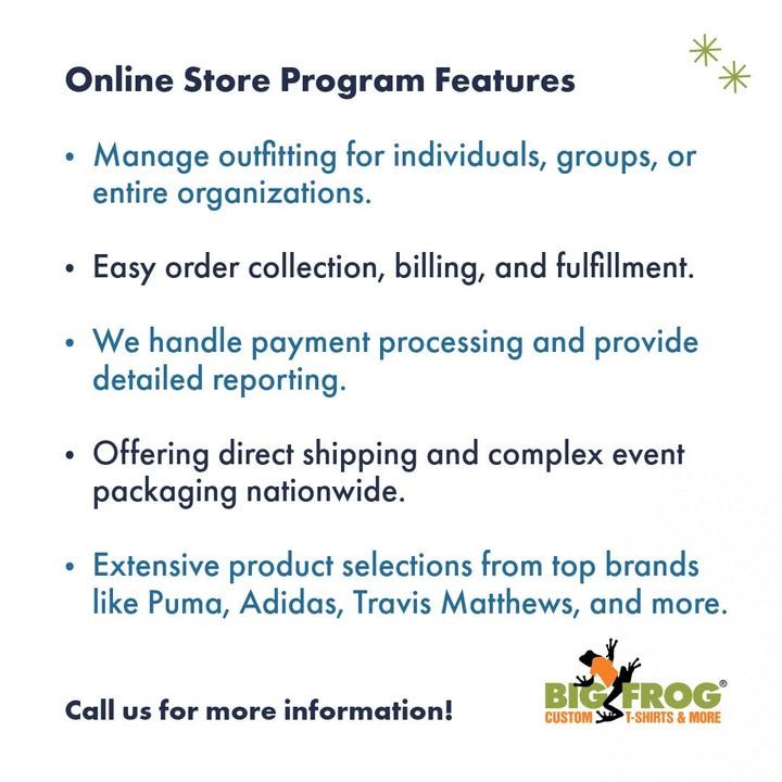 ShopCherryHills's tweet image. Teams, schools, nonprofits—we’ve got the perfect (online) fit for your next fundraiser.
Big Frog Custom T-Shirts &amp;amp; More of Greenwood Village.
bigfrog.com/greenwoodvilla… #OnlineFundraiser #CustomStore #BigFrogLife