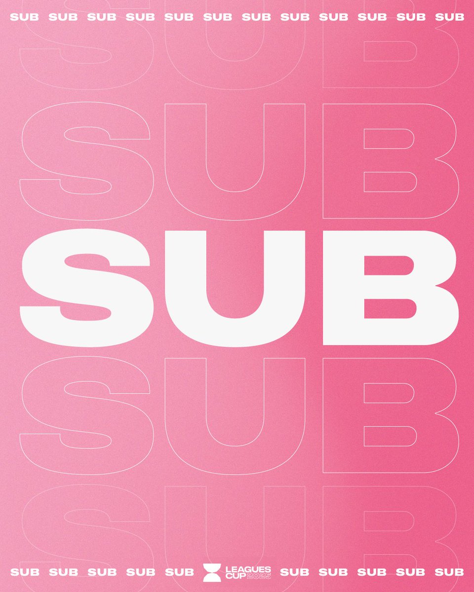 InterMiamiCF's tweet photo. 🔄 Substitution

→🟢 F. Redondo
←🔴 T. Segovia

#MIAvATS [1-0] @LeaguesCup https://t.co/JOZ5Gr5UvN