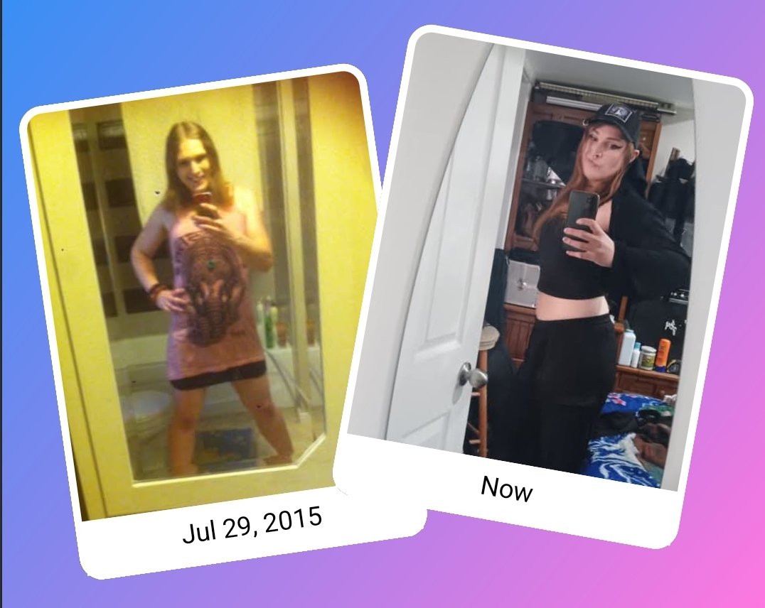 pink girl < goth girl 🩷🖤