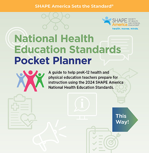 FREE For Members: National Health Education Standards Pocket Planner

The SHAPE America National Health Education Standards Pocket Planner is a guide to help  teachers prepare for instruction using the National Health Education Standards

👇👇👇
shapeamerica.org/ItemDetails?iP…