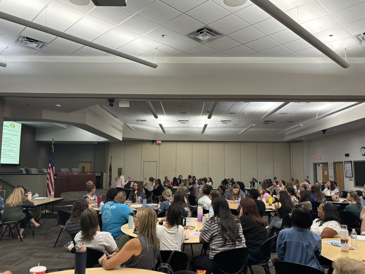 CommunityDv's tweet image. DVUSD Community Education 2025-2026 kickoff meeting!!  Today was an amazing day as all staff came together to get fired up for the 1st day of school tomorrow!  We can’t wait to have the kids back on campus!!!