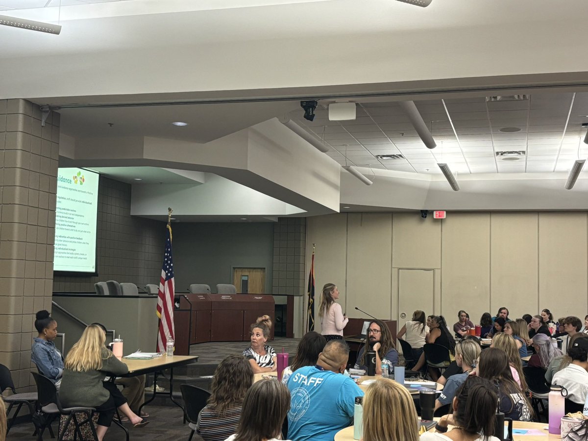 CommunityDv's tweet image. DVUSD Community Education 2025-2026 kickoff meeting!!  Today was an amazing day as all staff came together to get fired up for the 1st day of school tomorrow!  We can’t wait to have the kids back on campus!!!