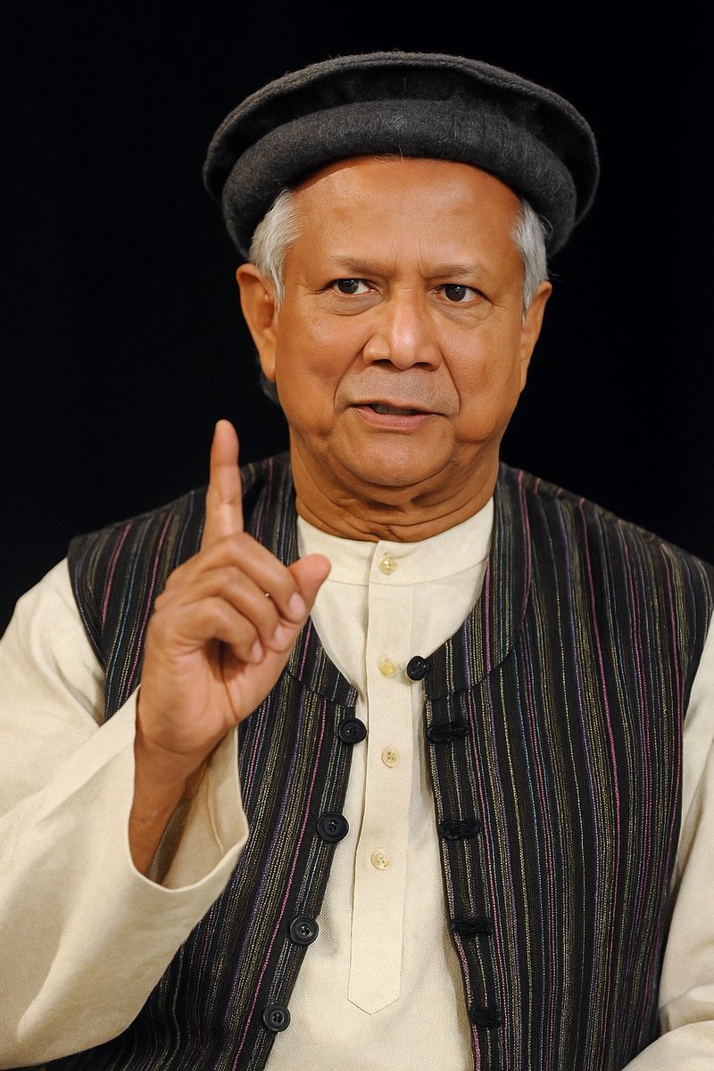 Our very own - Yunus Bin Laden. #Bangladesh is proud to have a version of Osama Bin Laden, but our Bin Laden is better - he has a Noble Peace Prize and a lot of Western friends. Oh wait, origina Bin Laden also used to be a friend of the West at some point. Does that mean our