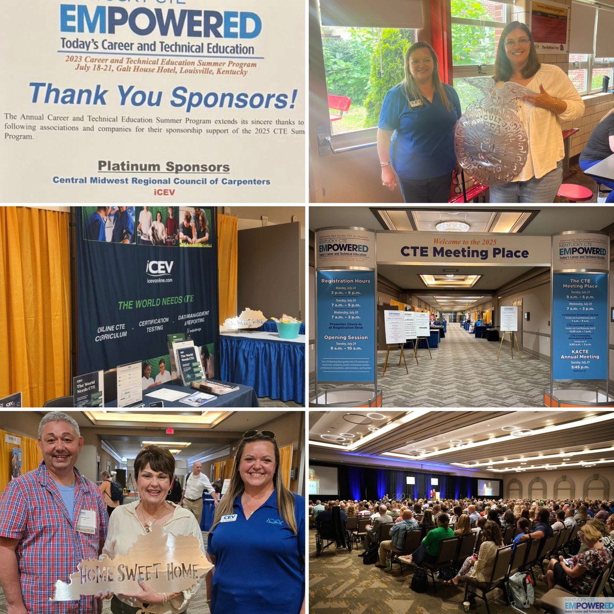 Joey Hassell (@hassell_joey) on Twitter photo The KY&TN team wrapped up the #KYACTE conference. <a href="/iCEVonline/">iCEV</a> empowers CTE leaders to unlock student potential, preparing them to become the skilled & passionate changemakers our world needs now. We are pleased to support the teachers in their work w/ <a href="/KY_CTE/">Kentucky Office of Career and Technical Education</a>.
#theworldneedscte The KY&TN team wrapped up the #KYACTE conference. <a href="/iCEVonline/">iCEV</a> empowers CTE leaders to unlock student potential, preparing them to become the skilled & passionate changemakers our world needs now. We are pleased to support the teachers in their work w/ <a href="/KY_CTE/">Kentucky Office of Career and Technical Education</a>.
#theworldneedscte
