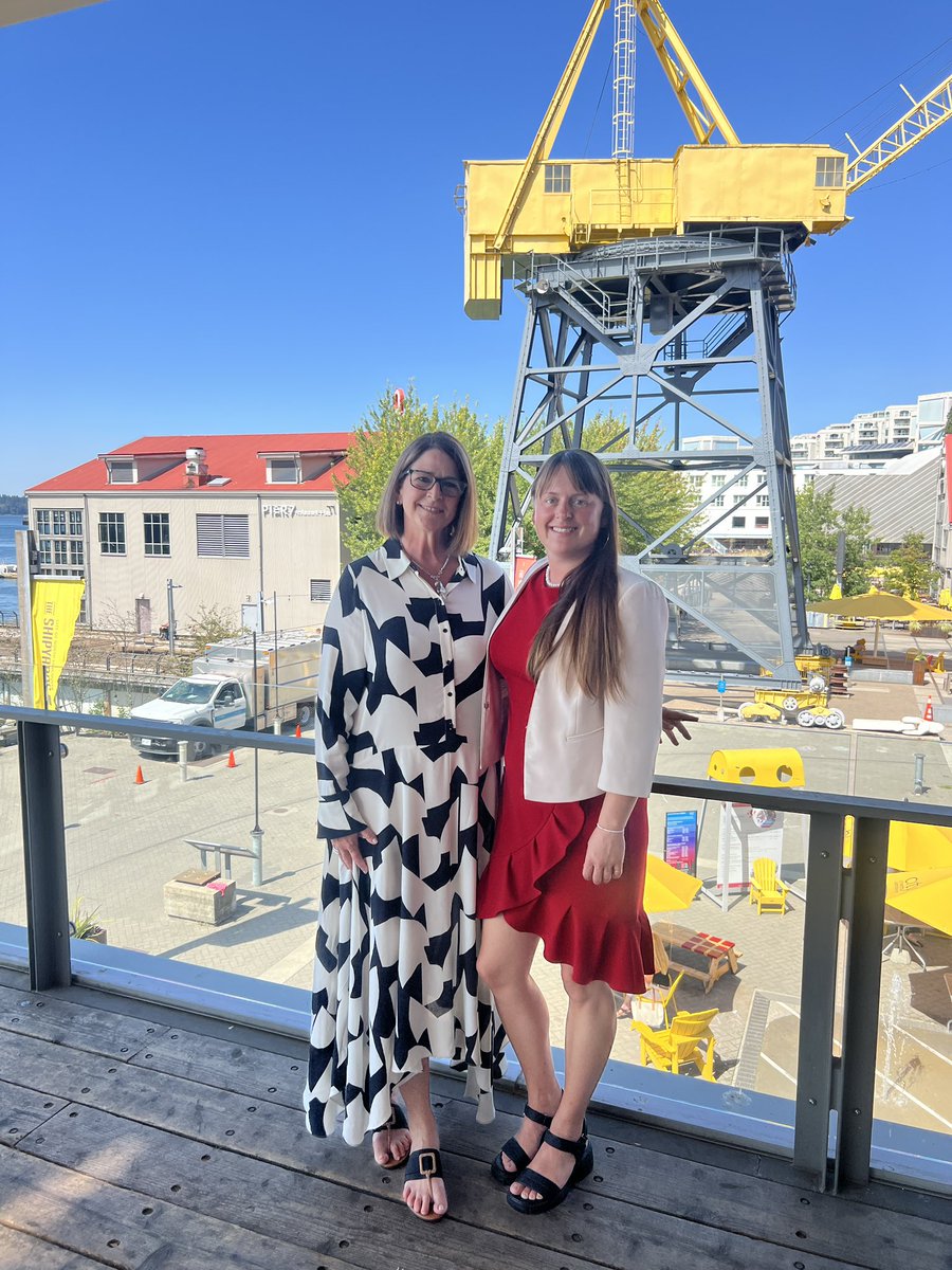 I popped over to North Van on the SeaBus today, or “The People’s Yacht” as <a href="/BowinnMa/">Bowinn Ma</a> calls it. I had a great visit with Mayor Buchanan who enlightened me of the rich history of the shipyards &amp; the tremendous work the city has undertaken in transforming the waterfront. Thank you!