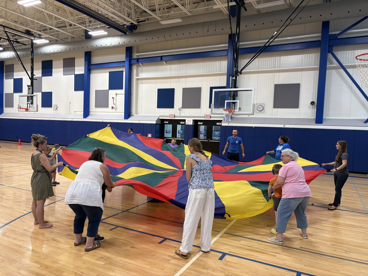It was great to watch our friends participate in Special Olympics activities during their summer program. Supporting students through interactive games increases confidence and growth! GO BLUE! #authenticity #equity #partnerships