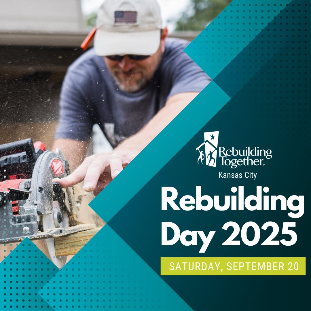 RebuildingKC's tweet image. Rebuilding Day will be held on Sept. 20! We are recruiting site sponsors to help us repair, rebuild, and revitalize dozens of homes on that day. Can we count on you? Learn more about how your business, church, or organization can join us in this effort at bit.ly/RebuildingDay2….