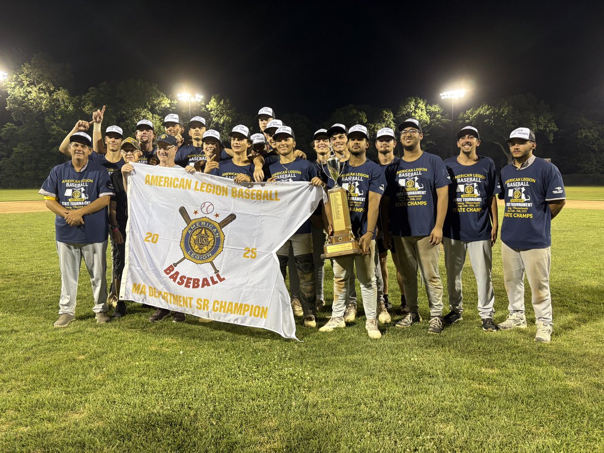 FINAL: Fall River Post 464 6, Shrewsbury Post 397 4

After overcoming an early 3-0 deficit, Fall River is the Massachusetts American Legion state champion.

They’ll represent the state in the Region One tournament beginning Wednesday.

<a href="/GlobeSchools/">Boston Globe Schools</a>