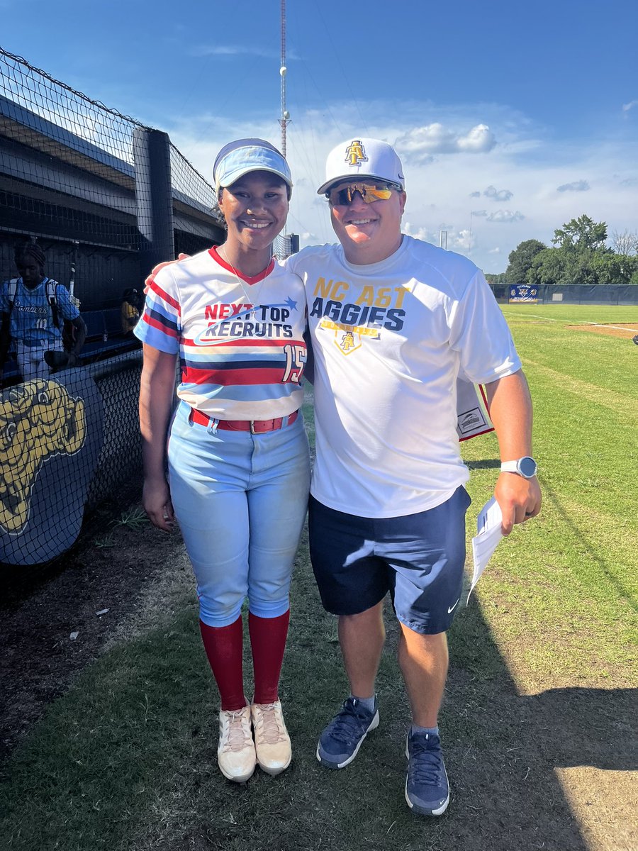 Imani Chubbs (@chubbs_imani) on Twitter photo I really enjoyed my time spent today at <a href="/NCATSOFTBALL/">The Official NC A&T Aggie Softball</a> putting in work! I loved the intense environment that was conducive for growth to occur! I learned so much and I cannot wait to come back😁Thank you to all the players and coaches for all of your efforts!!
<a href="/CoachMckenzie2/">Coach Chris</a> I really enjoyed my time spent today at <a href="/NCATSOFTBALL/">The Official NC A&T Aggie Softball</a> putting in work! I loved the intense environment that was conducive for growth to occur! I learned so much and I cannot wait to come back😁Thank you to all the players and coaches for all of your efforts!!
<a href="/CoachMckenzie2/">Coach Chris</a>