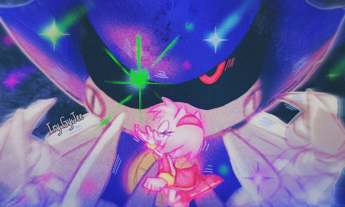 💙💟 
#metamy #MetalSonic #amyrose #SONIC