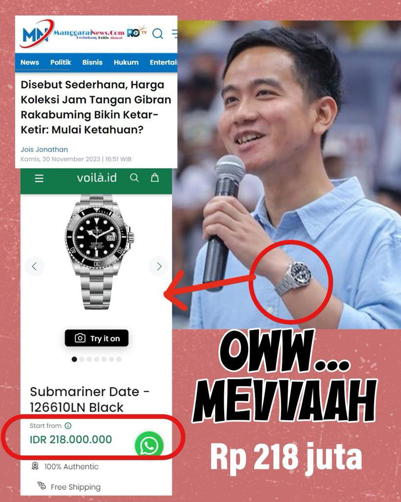 Ini juga gimana? Udah sesuai laporan pajak dengan gaya hidupnya ga? 

Cuma nanya lho ya..😅