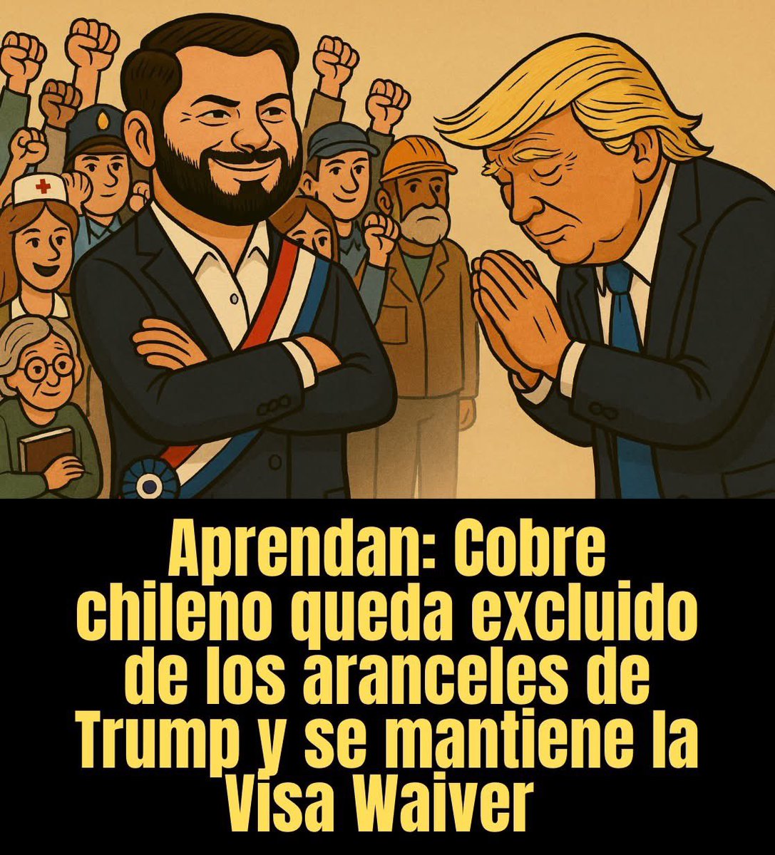 ndriuko's tweet image. Fachos de mierda, como les arde el culo, este es un verdadero PATRIOTA. Grande nuestro Presidente @GabrielBoric  🌶️🌶️🌶️🌶️
A dar RT y que todo Chileno lo sepa 🇨🇱
