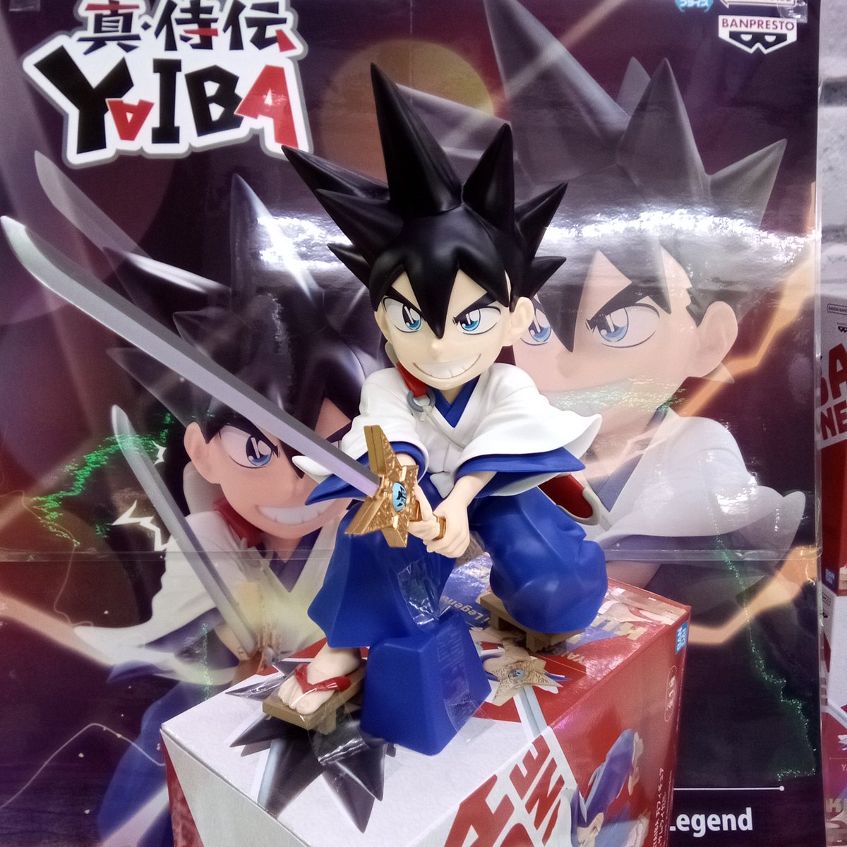 ⚔️最新景品情報⚔️ 真・侍伝YAIBA 刃フィギュア-鉄刃、サムライだ