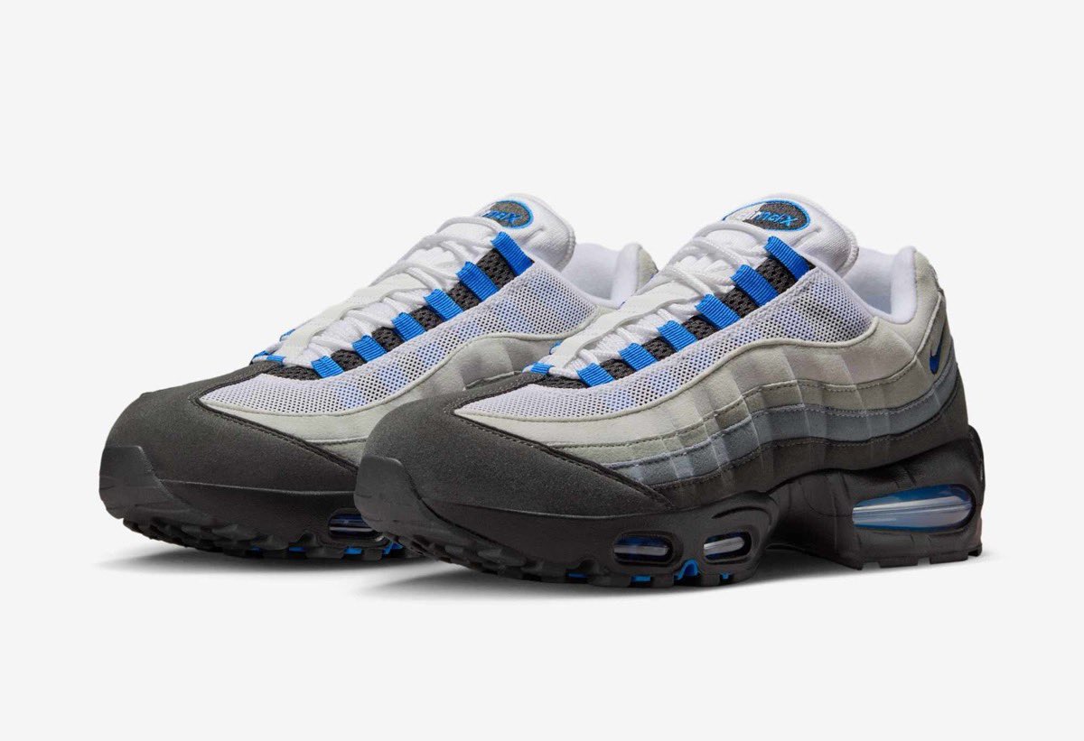 東京に戻ります。 Nike Air Max 95 Big Bubble OG “Blue Spark”が国内8月8日（金）9:00