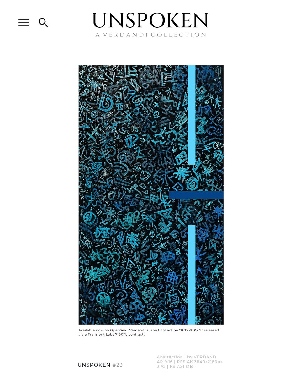 UNSPOKEN #23

Discover the latest drop in my Unspoken collection.

“Some things are too true to be said.”