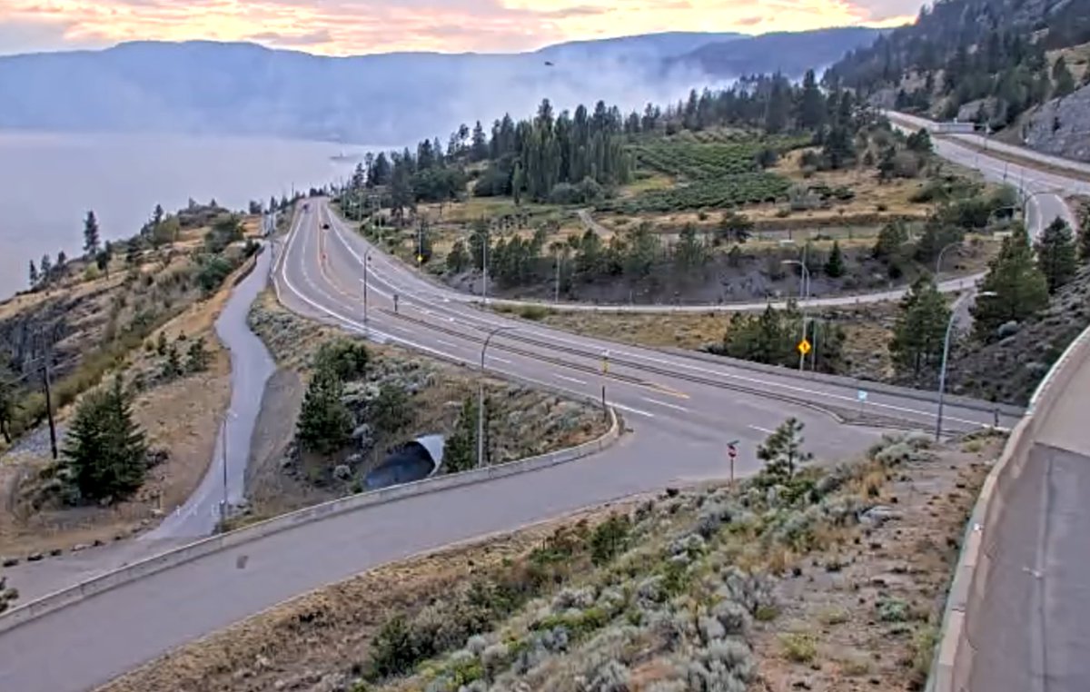 ⚠️🔥UPDATE - #BCHwy97C westbound towards #Merritt &amp; #BCHwy5A is OPEN✅
Eastbound on Hwy 97C remains closed due to wildfire activity.

⛔#BCHwy97 remains CLOSED both directions at Okanagan Connector / Hwy 97C Junction. <a href="/BCGovFireInfo/">BC Wildfire Service</a>  #OkanaganHwy #WestKelowna #Kelowna 

ℹ️For