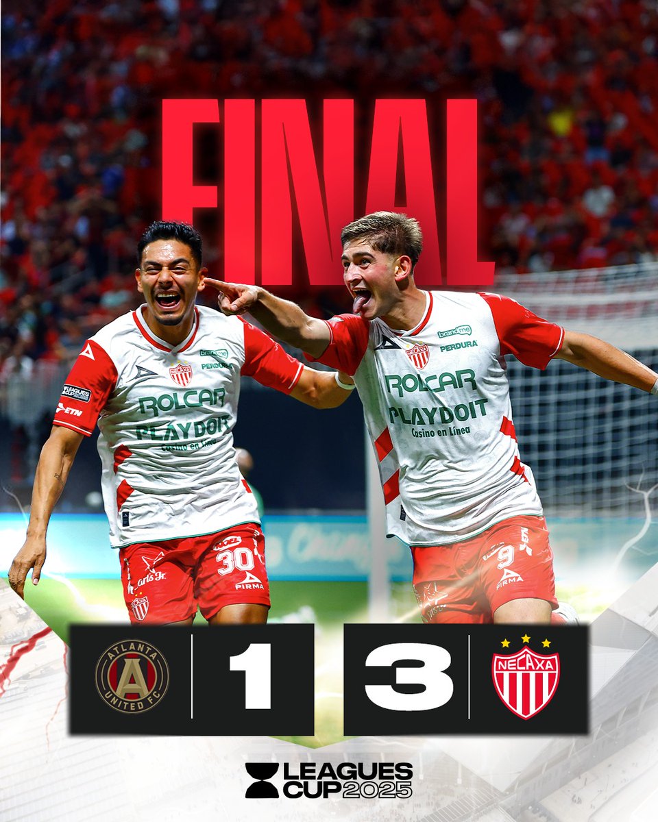 Club Necaxa (@clubnecaxa) on Twitter photo ¡Tres puntos para iniciar nuestro camino en la #LeaguesCup2025! 👌
Ahora a pensar en el duelo ante a <a href="/InterMiamiCF/">Inter Miami CF</a>... 💪
#FuerzaRayos | #ATLvsNEC ⚡ ¡Tres puntos para iniciar nuestro camino en la #LeaguesCup2025! 👌
Ahora a pensar en el duelo ante a <a href="/InterMiamiCF/">Inter Miami CF</a>... 💪
#FuerzaRayos | #ATLvsNEC ⚡