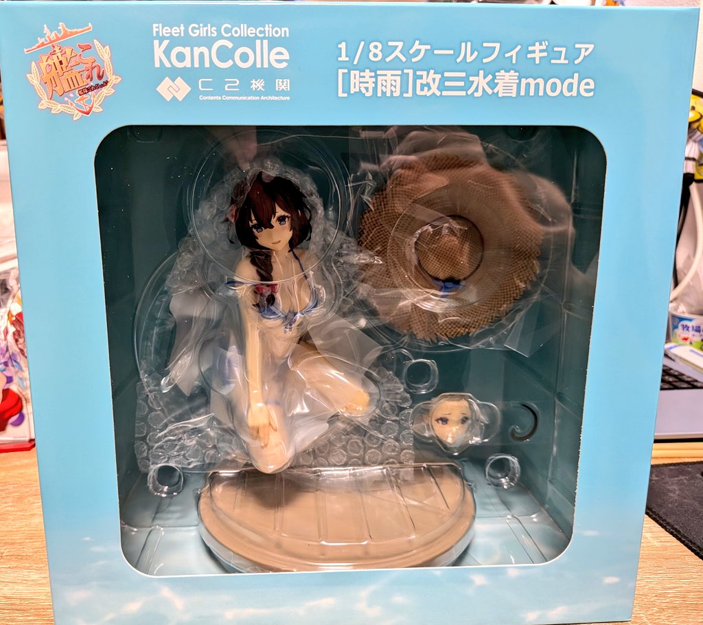 艦これ】 時雨 改三 水着mode 【フィギュア】 艦これ 時雨改三 水着 中破