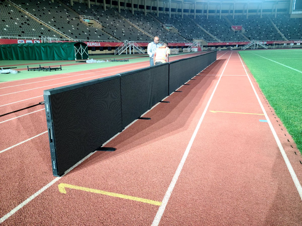 Erich Mboowa (@erich_mboowa) on Twitter photo Night Shift at Mandela National Stadium Namboole.
The LED boards are currently being installed as part of the final preps for the CHAN 2024 tournament which is kicking off on Saturday August 2, 2025.
Photo credit: <a href="/mandelastadium/">Mandela National Stadium</a>
#ugandansonline
#ErichMboowaReports Night Shift at Mandela National Stadium Namboole.
The LED boards are currently being installed as part of the final preps for the CHAN 2024 tournament which is kicking off on Saturday August 2, 2025.
Photo credit: <a href="/mandelastadium/">Mandela National Stadium</a>
#ugandansonline
#ErichMboowaReports