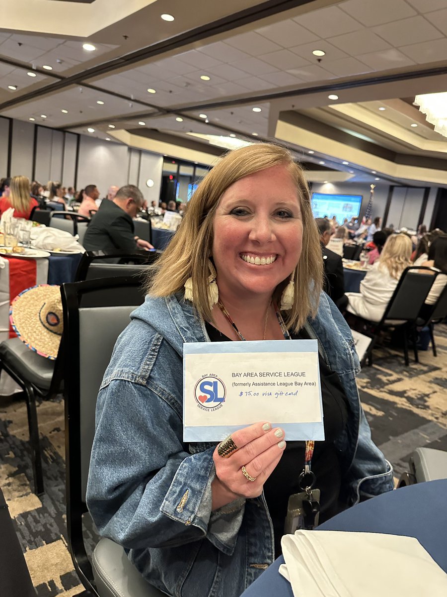 Thank you, Seabrook Rotary for sponsoring our table, and all those that supported the CCISD New Teacher lunch!