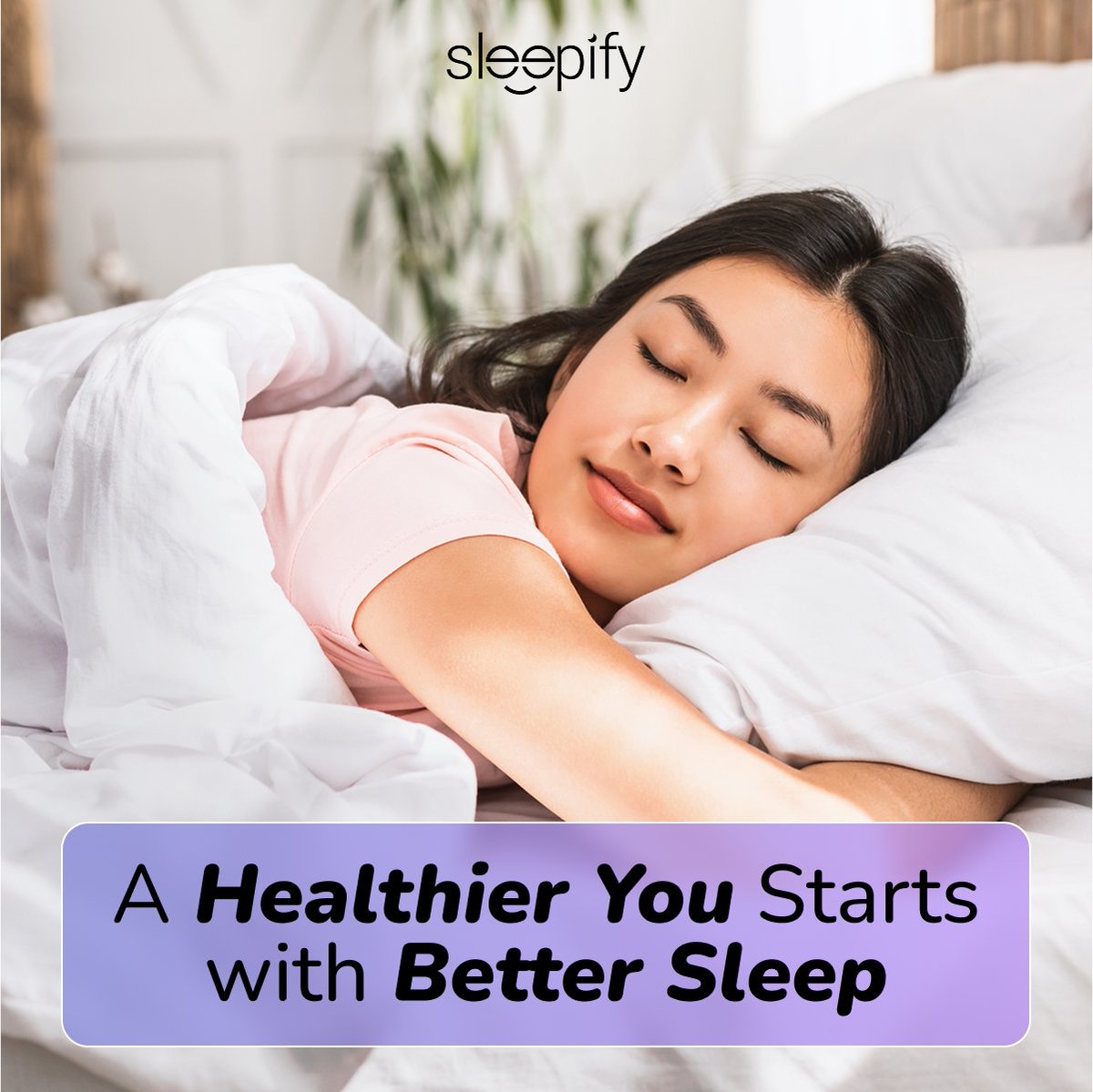 Sleep isn’t just about rest, it’s the foundation of your health. 

Sleepify helps you improve your sleep quality with personalized AI insights, ensuring you wake up feeling refreshed and ready for the day. 

Take the first step toward a healthier you with Sleepify!