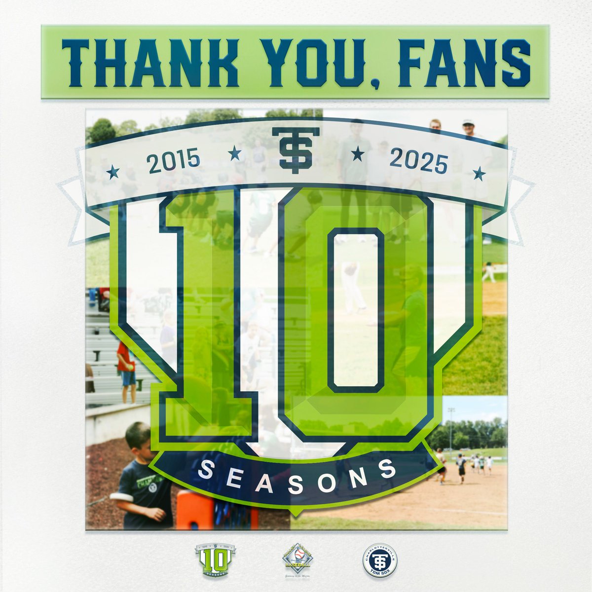 Charlottesville Tom Sox (@cvilletomsox) on Twitter photo Thank you to the Charlottesville community for making the 10th season of Tom Sox baseball unforgettable. Counting down the days until the 2026 season begins! 
#GoSox Thank you to the Charlottesville community for making the 10th season of Tom Sox baseball unforgettable. Counting down the days until the 2026 season begins! 
#GoSox