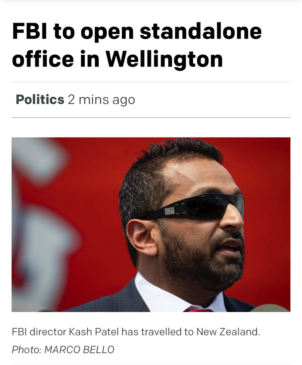 I don’t wanna hear a fuckin word from anyone ever again about Chinese interference when the #1 global military superpower is opening offices for its political police on our soil