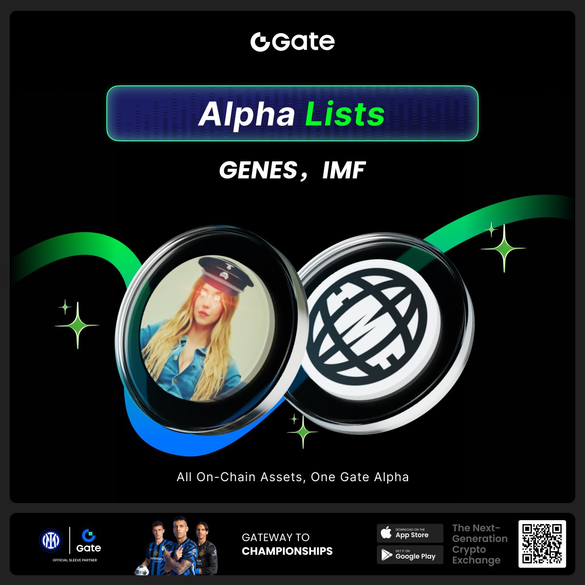 Gate MemeBox (@gatememebox) on Twitter photo 🔥 Fresh listings on Gate Alpha: $GENES and $IMF
Trade early. Earn Alpha Points.
Stay ahead of the curve.
Discover the next narrative now on <a href="/GateioAlpha/">Gate Alpha</a> — Gate’s one-stop on-chain trading portal
gate.com/alpha 🔥 Fresh listings on Gate Alpha: $GENES and $IMF
Trade early. Earn Alpha Points.
Stay ahead of the curve.
Discover the next narrative now on <a href="/GateioAlpha/">Gate Alpha</a> — Gate’s one-stop on-chain trading portal
gate.com/alpha