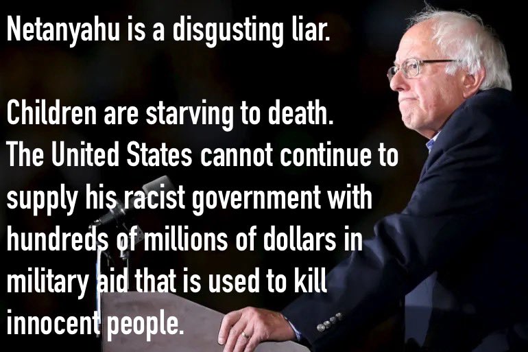 Do you stand with Bernie Sanders?
Yes or No