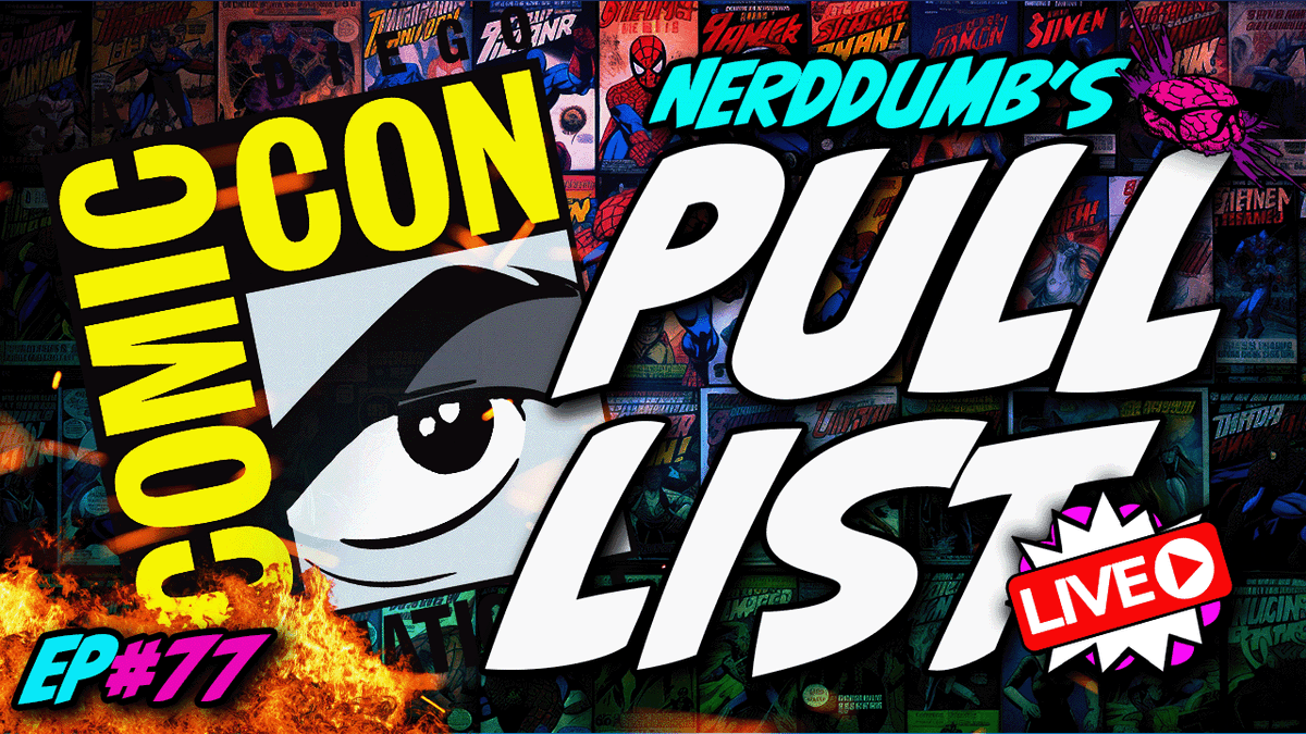 🔥LIVE NOW!🔥
How was <a href="/Comic_Con/">Comic-Con International</a> ?!
Let's talk about it!

🔴youtube.com/@nerddumb/live
🟢kick.com/nerddumb
🟣twitch.tv/nerddumb

#ComicCon #comiccon2025 #SDCC2025