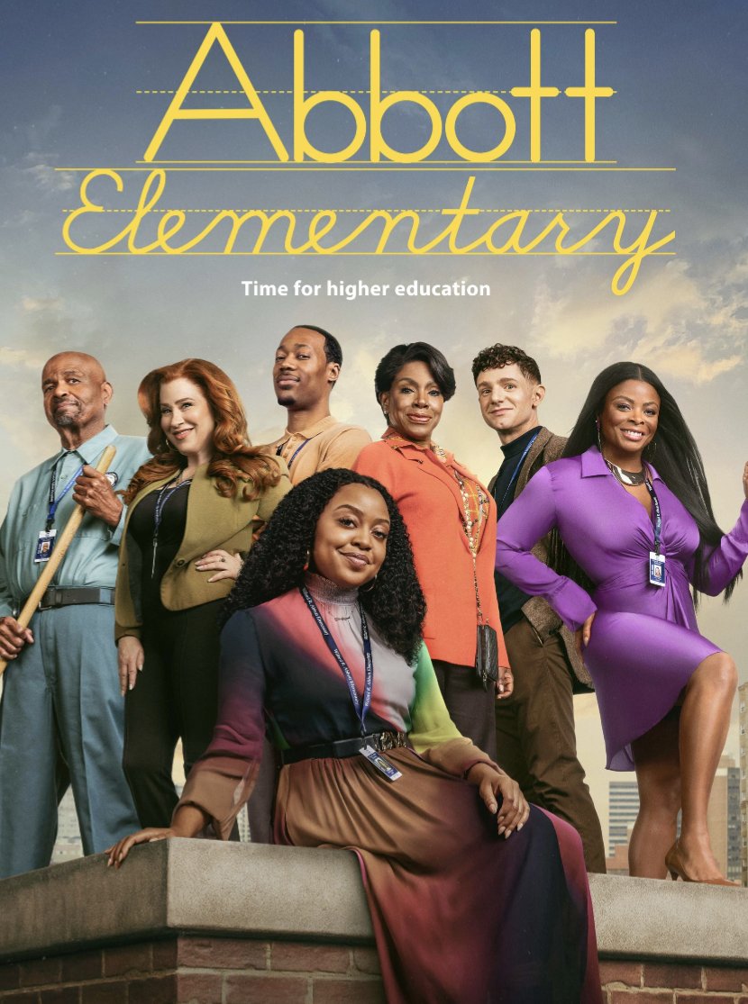 As part of back to school prep we're watching Abbott Elementary for the first time.