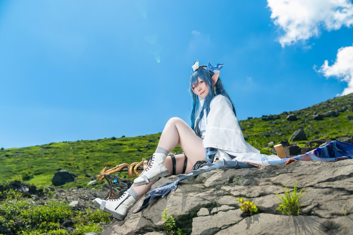 【cosplay/コスプレ】
アークナイツ-明日方舟-
▶︎リィン　-令-

📷<a href="/fken69/">fken</a> 
#夜々Cos🍶