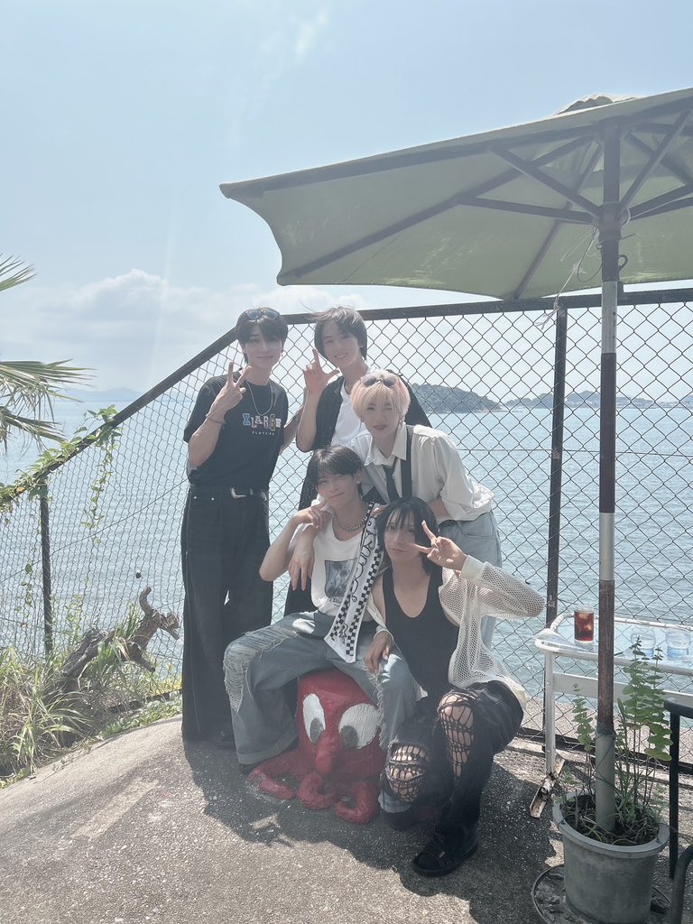 日間賀島着きました！
2日間楽しんでいきましょ〜🏝🐙
