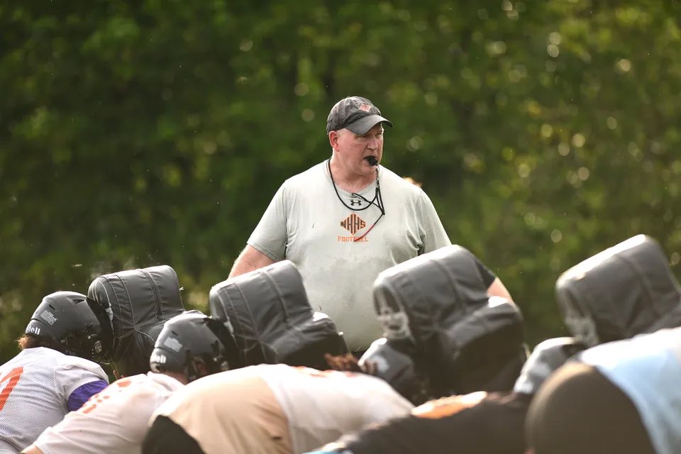 Been coaching since 1993 and old sled is still a better teacher than me! Thanks to <a href="/StarNewsOnline/">StarNewsOnline</a> for the photo