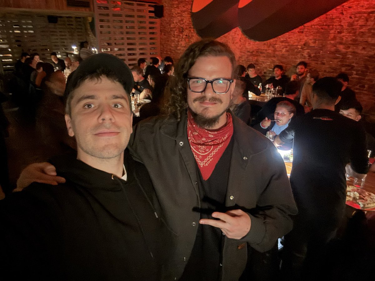 Fede’s intern 🥊 (@fede_intern) on Twitter photo With my favorite philosopher <a href="/realjuanruocco/">𝖚𝖈𝖎𝖝𝖌𝖊 🧙♂️🔮</a> celebrating <a href="/ethereum/">Ethereum</a> birthday! Love you Juan, keep up doing great work in <a href="/421Net/">421 - cuatroveintiuno.com</a>. With my favorite philosopher <a href="/realjuanruocco/">𝖚𝖈𝖎𝖝𝖌𝖊 🧙♂️🔮</a> celebrating <a href="/ethereum/">Ethereum</a> birthday! Love you Juan, keep up doing great work in <a href="/421Net/">421 - cuatroveintiuno.com</a>.