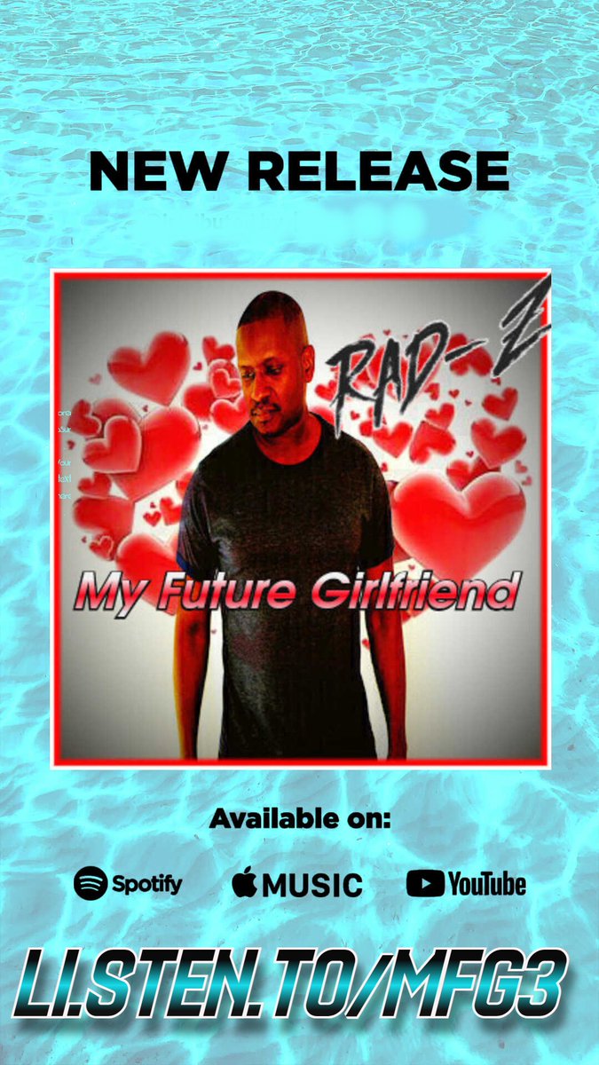 Rad-Z (@elradone) on Twitter photo Rad got a brand new #groove ...
check out
to my future girlfriend..
li.sten.to/MFG3 Rad got a brand new #groove ...
check out
to my future girlfriend..
li.sten.to/MFG3