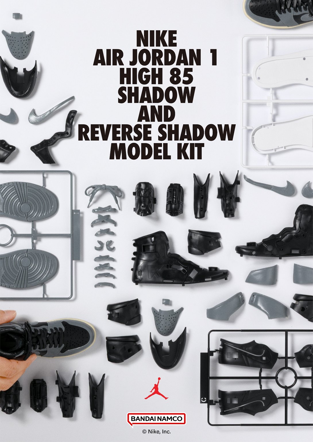 JORDAN 1SHADOW AND REVERSE SHADOW KIT