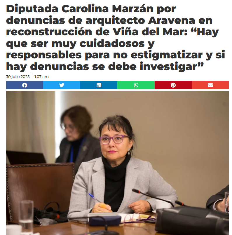 Hay que ser muy cuidadoso y responsable con denuncias graves, especialmente cuando se termina estigmatizando a comunidades, barrios, organizaciones vecinales y personas que han sufrido tanto y que esperan legítimas y necesarias respuestas a sus demandas.
En la comisión