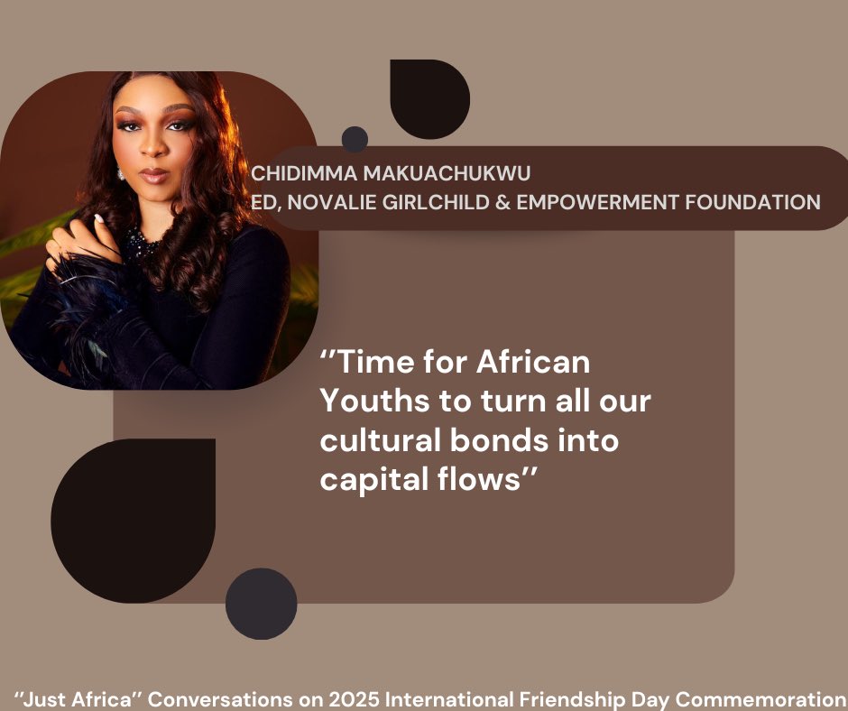AdaAnambra2023's tweet image. #snippets from International Day of Friendship with ED @_AdaStories on Just africa conversations.