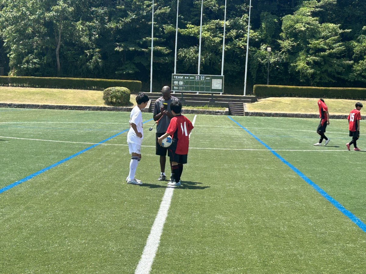 hakubasummercup's tweet photo. 決勝戦キックオフ！ https://t.co/FqFmijHJnk