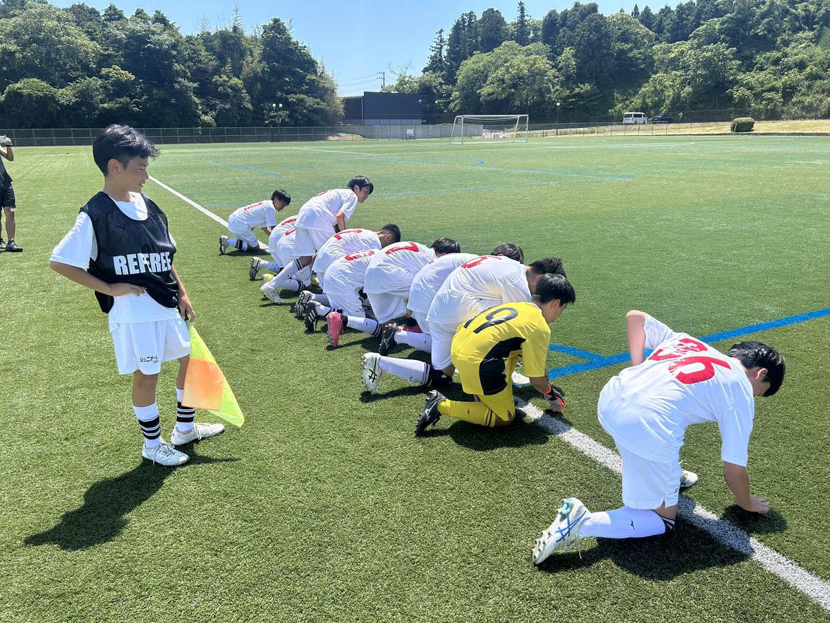 hakubasummercup's tweet photo. 決勝戦キックオフ！ https://t.co/FqFmijHJnk