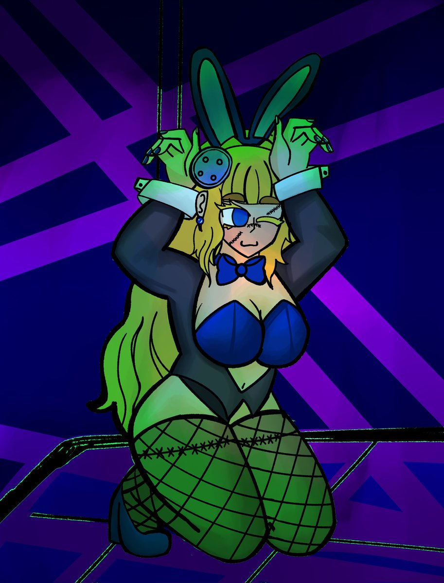 Cant believe i didnt know that Buttons had a Bunny suit model, feels illegal

#Dollieart