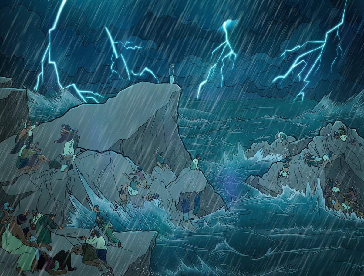 Some remember the Great Flood with deep despair; others see it as the birth of a new world.